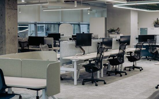 Operations floor where retired IT assets are processed and tracked